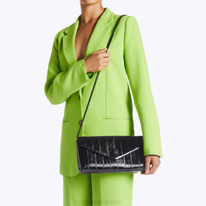 Kurt Geiger mujer Sobre de Shoreditch de Londres 2LPR131 | bolsas negro